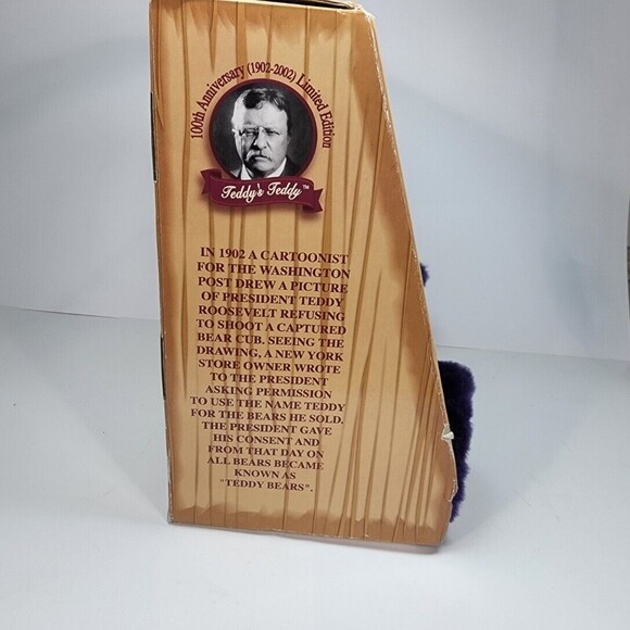 Dan Dee Roosevelt Teddy Bear Santa Picture Frame 100th Anniversary 2002 - Picture 7 of 10